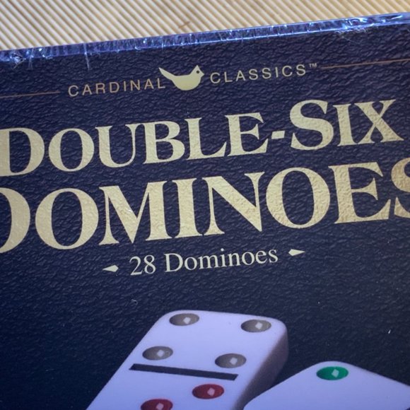 Spin Masters Cardinal Classics Double-Six Dominoes Sealed - Picture 3 of 6